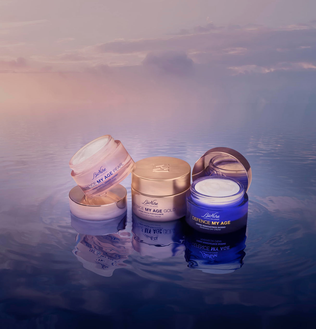 BioNike Defence My Age Anti-Aging Night Cream - Hydrating, Vitamin C Enriched Skincare for Mature Skin