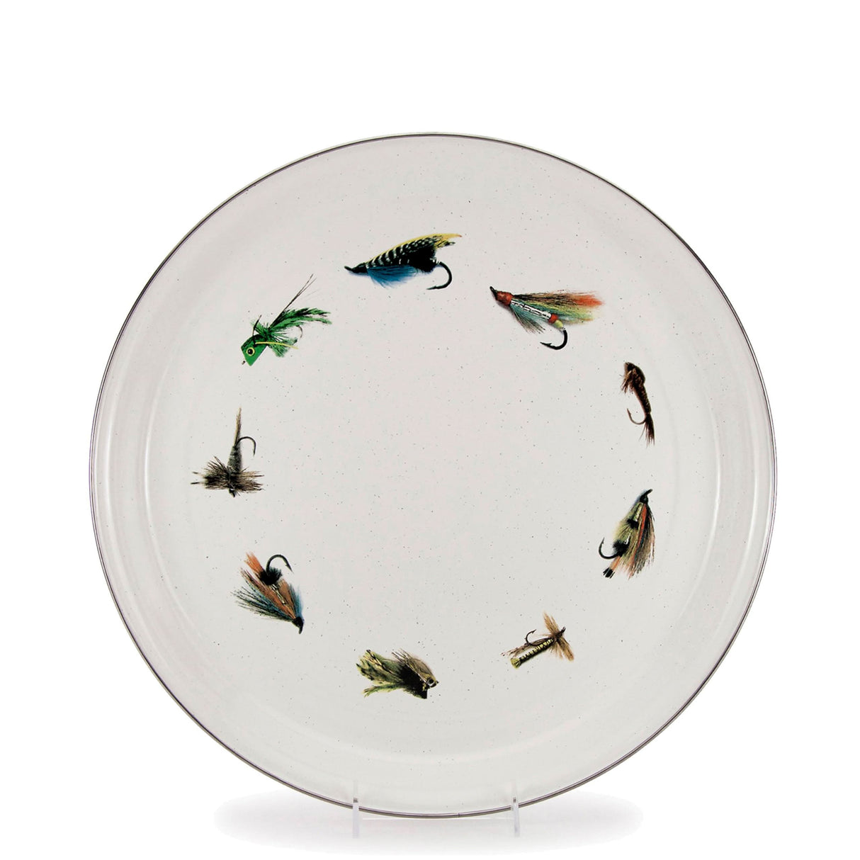 Golden Rabbit Enamelware Medium Tray