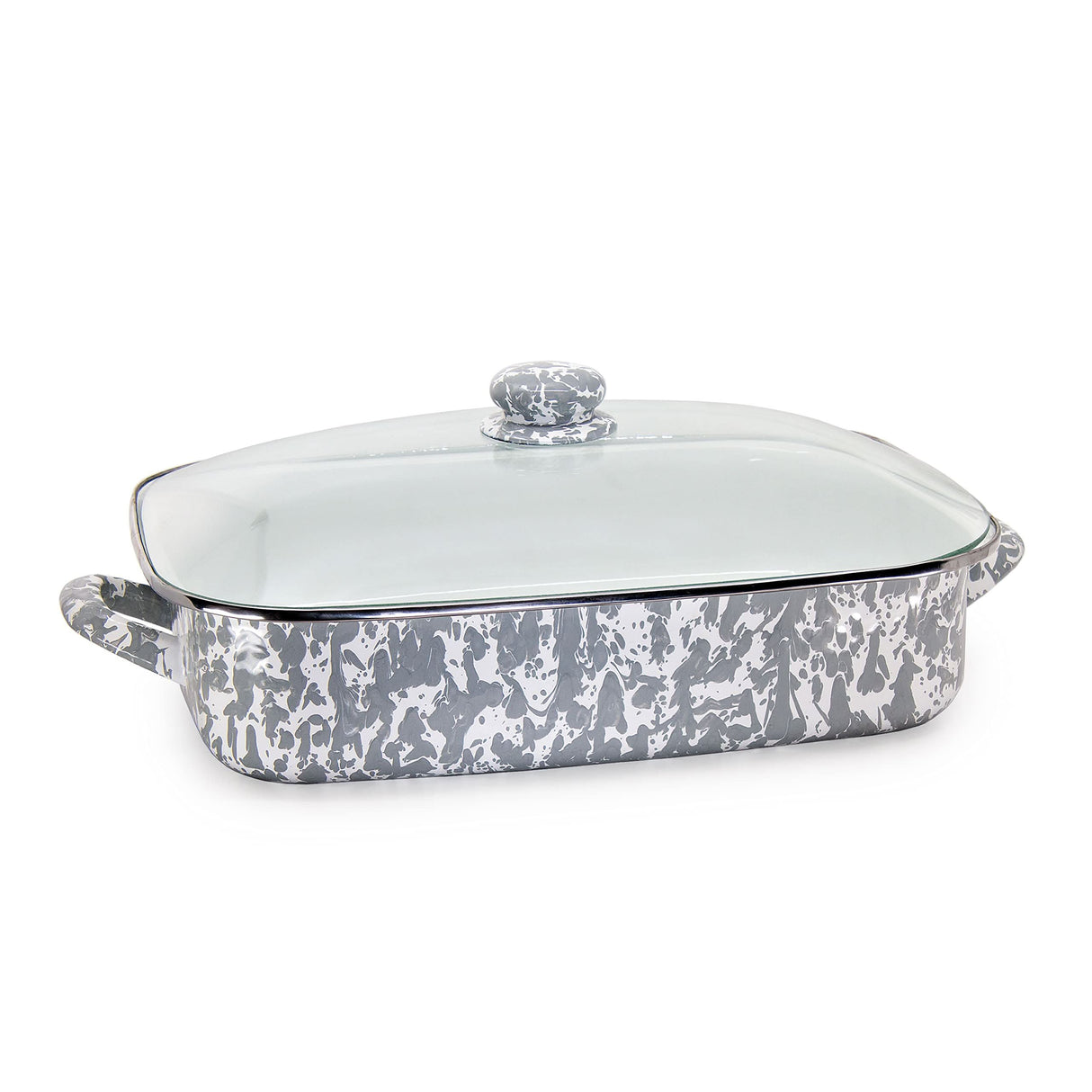 Golden Rabbit Enamelware 10.5qt Roasting Pan