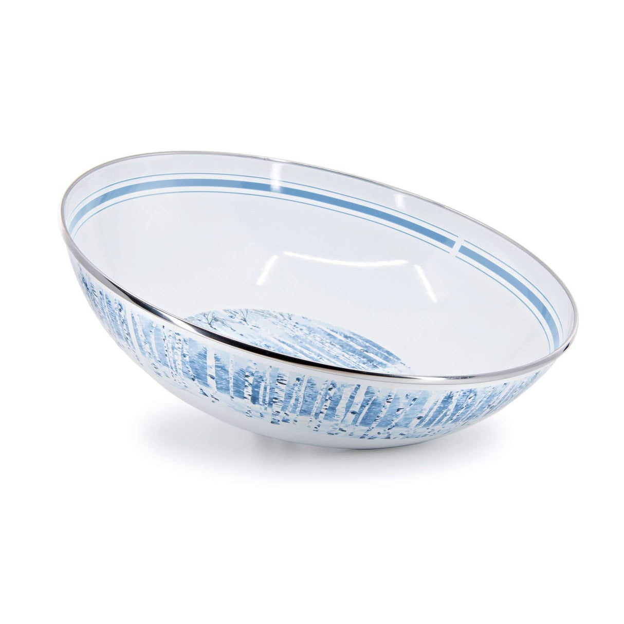 Golden Rabbit Enamelware Catering Bowl