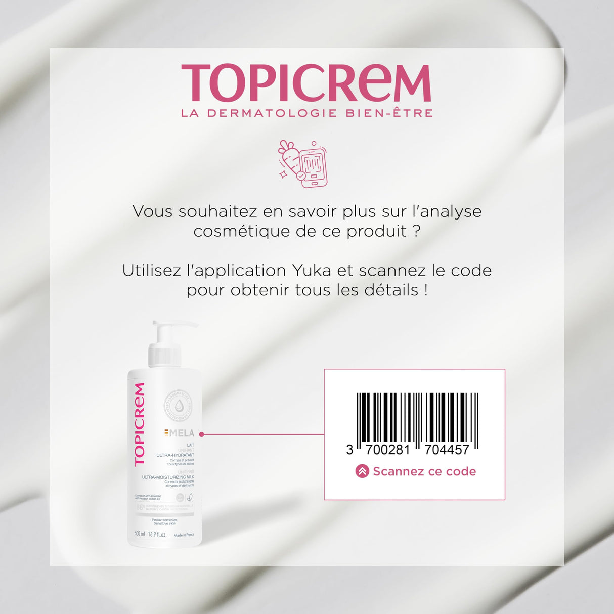 Topicrem Ultra Moisturizing Body Lotion - 500ml