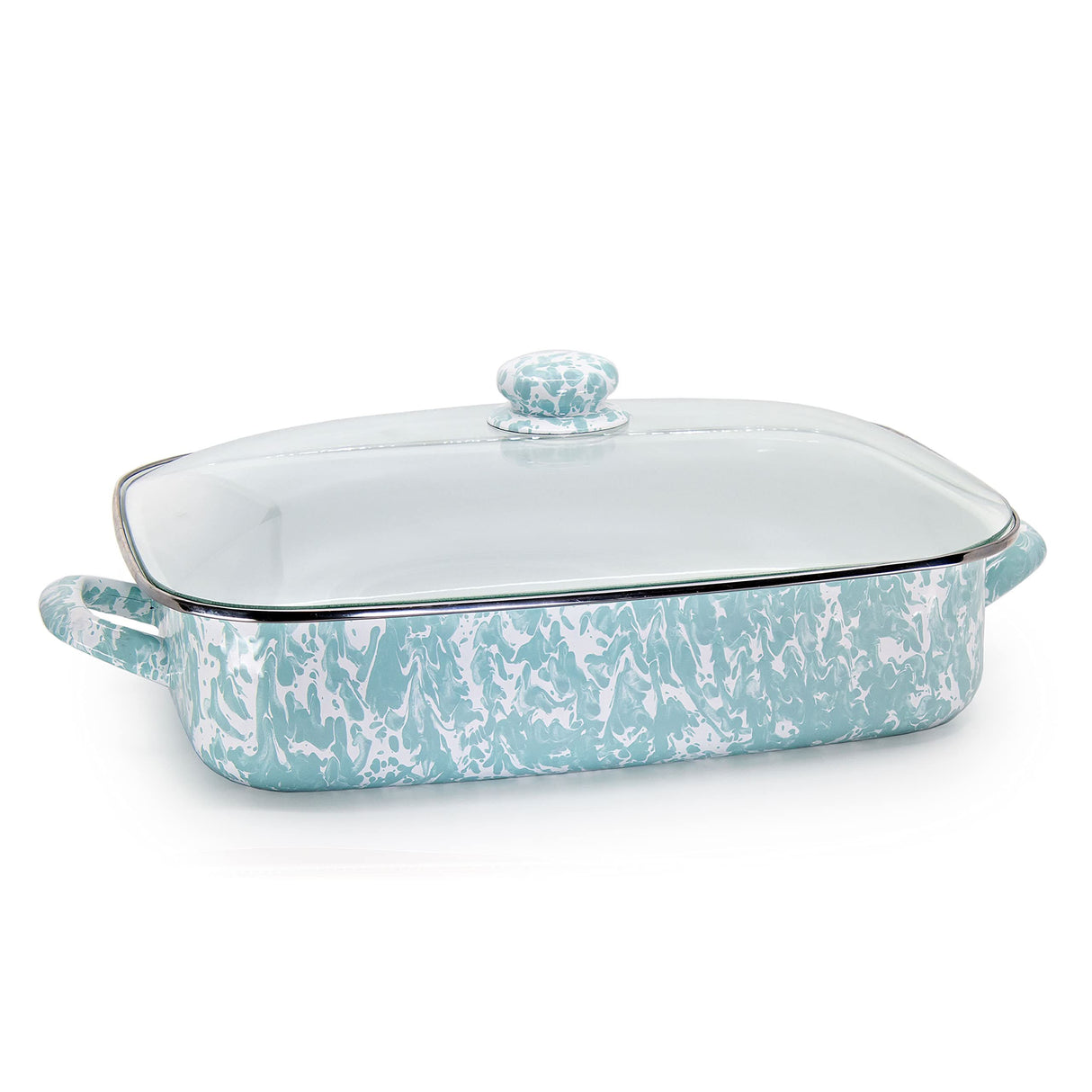 Golden Rabbit Enamelware 10.5qt Roasting Pan