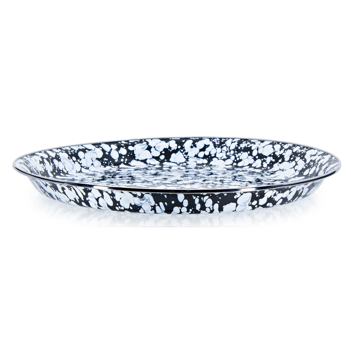 Golden Rabbit Enamelware Medium Tray