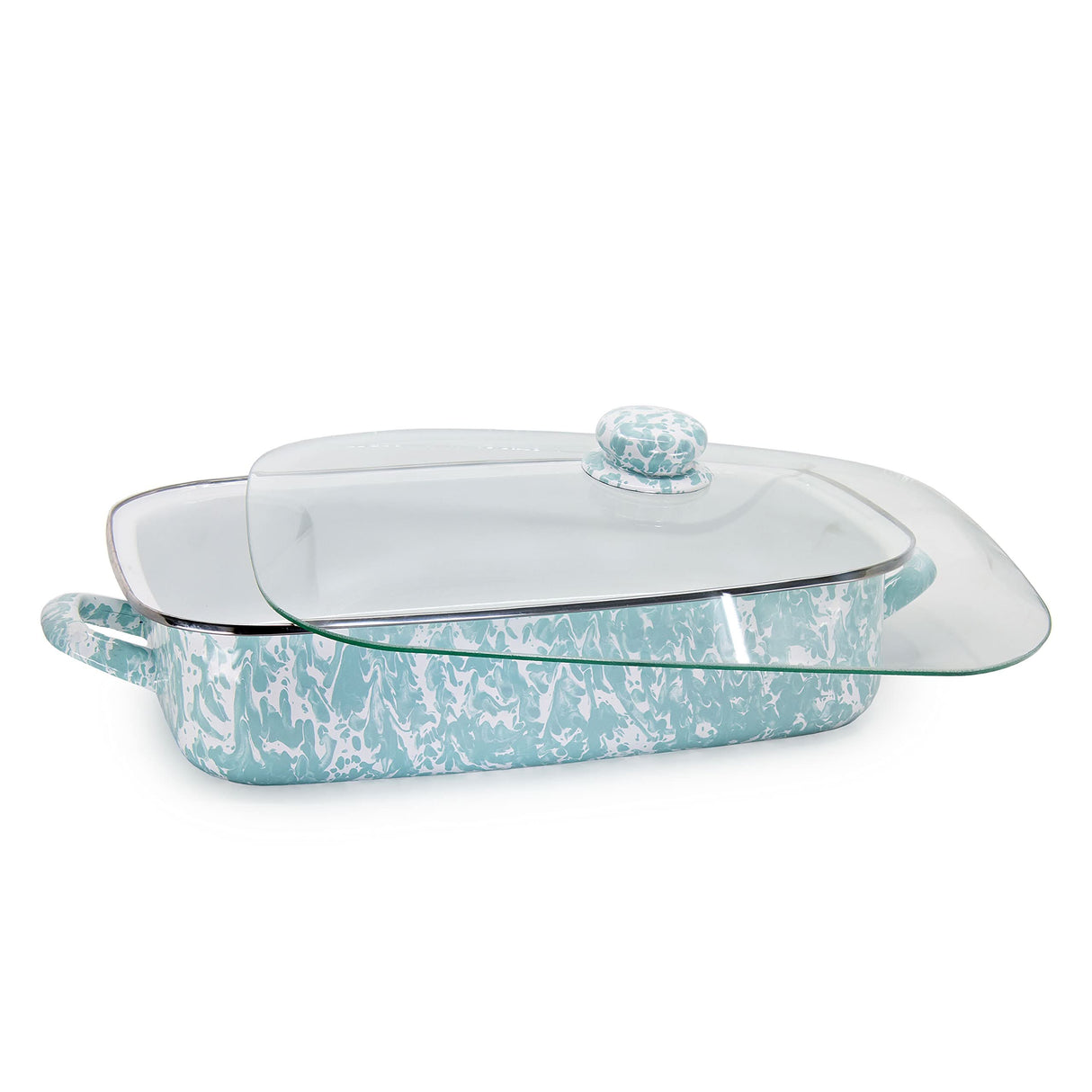 Golden Rabbit Enamelware 10.5qt Roasting Pan
