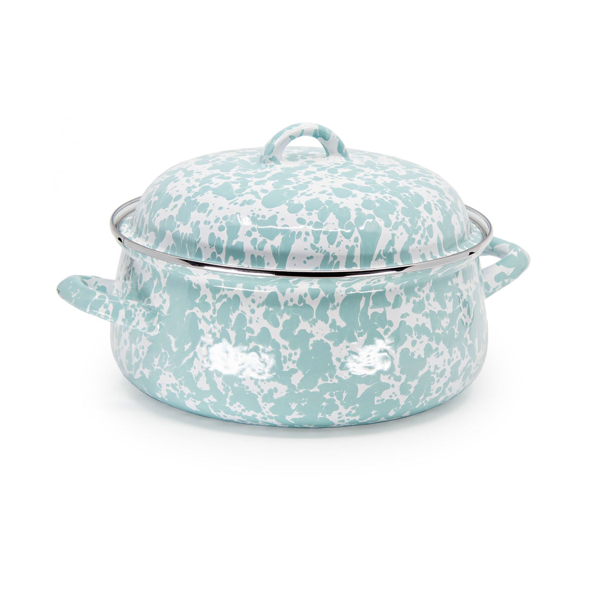 Golden Rabbit Enamelware 4 QUART Dutch Oven