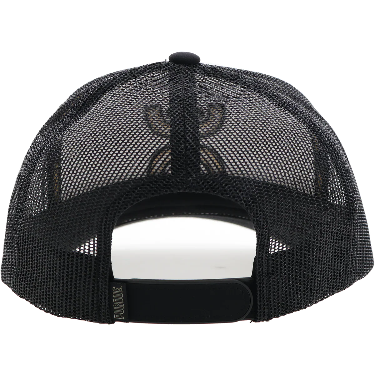 HOOey Purdue University (Black/White/ Gold) - Trucker Cap