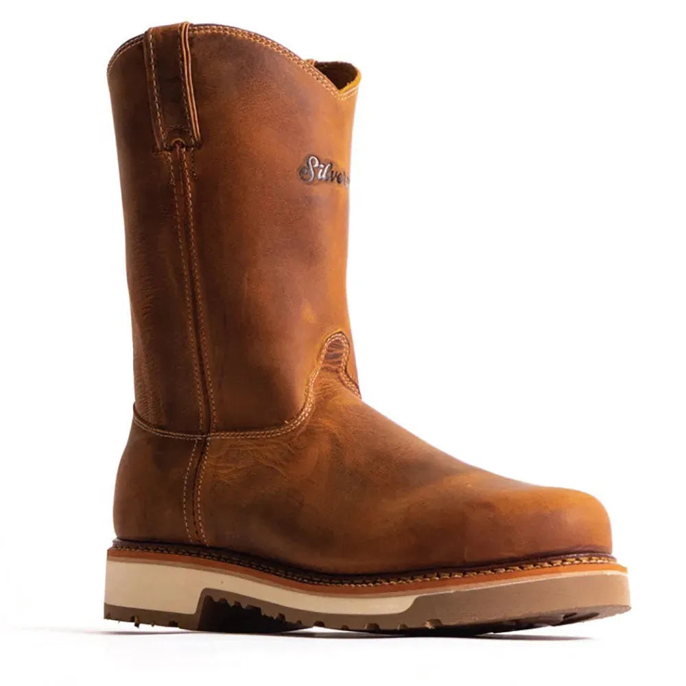 Botas vaqueras Silverado de Abilene Joe de 10" - Suela de cuero de doble densidad