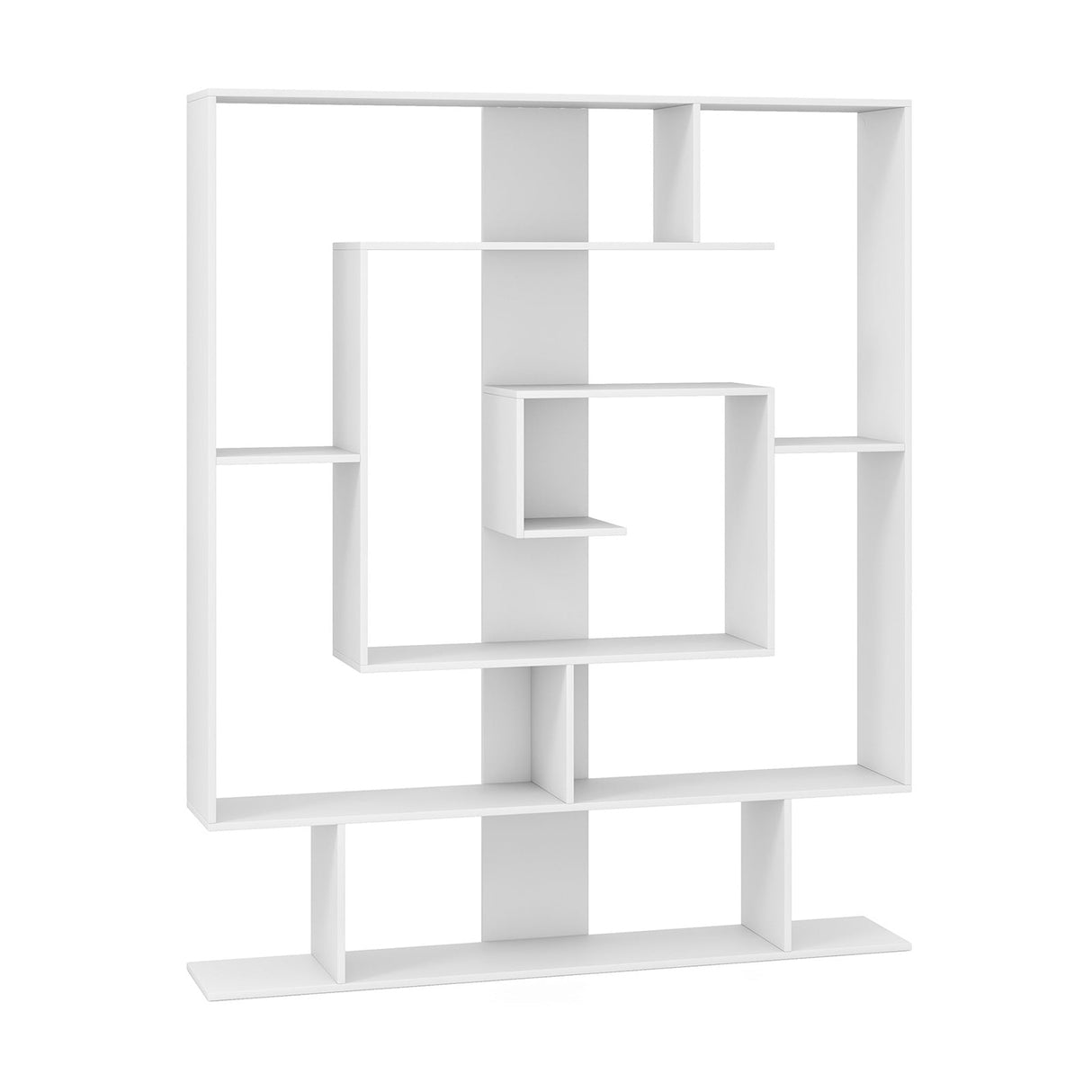 7-Tier Bookshelf Open Display Shelf Rack for Home Office
