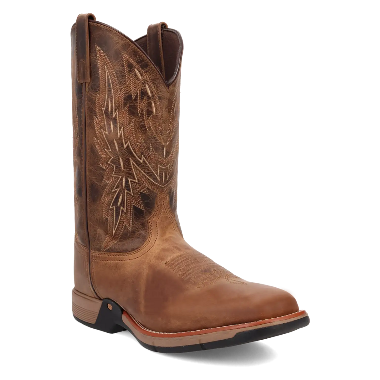 Laredo Vapor - Botas camperas de cuero para hombre