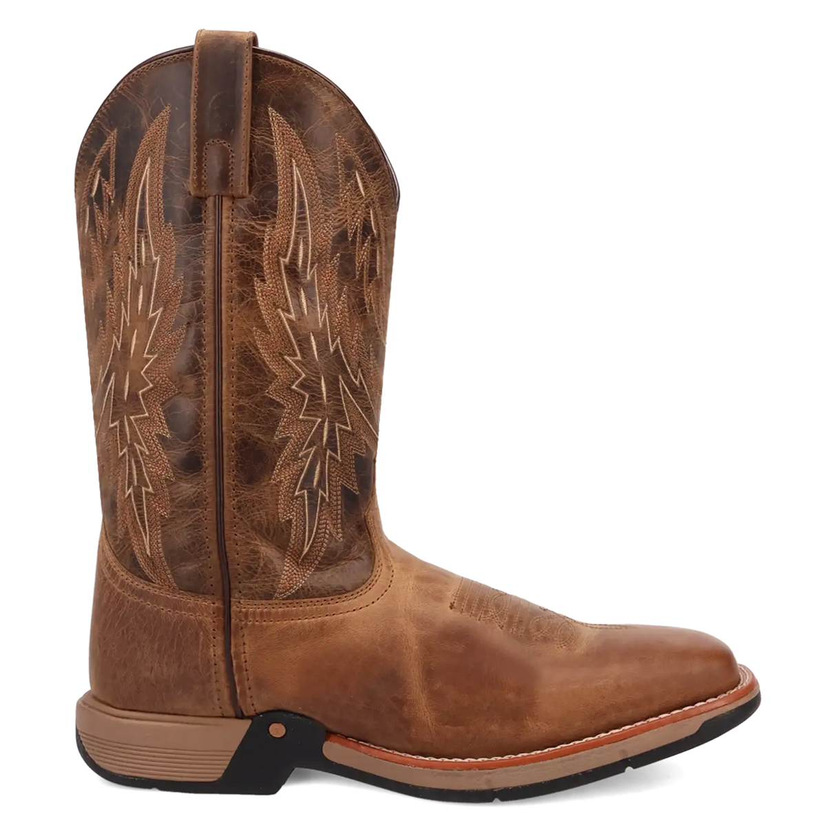 Laredo Vapor - Botas camperas de cuero para hombre