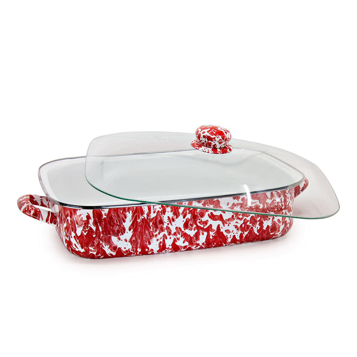 Golden Rabbit Enamelware 10.5qt Roasting Pan