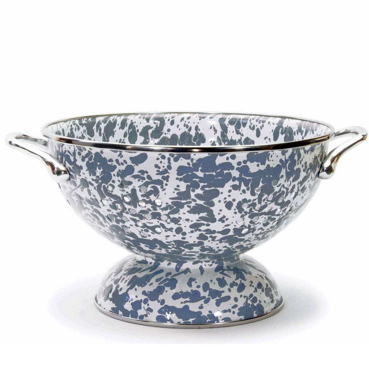 Golden Rabbit Enamelware Medium Colander 3 Quart
