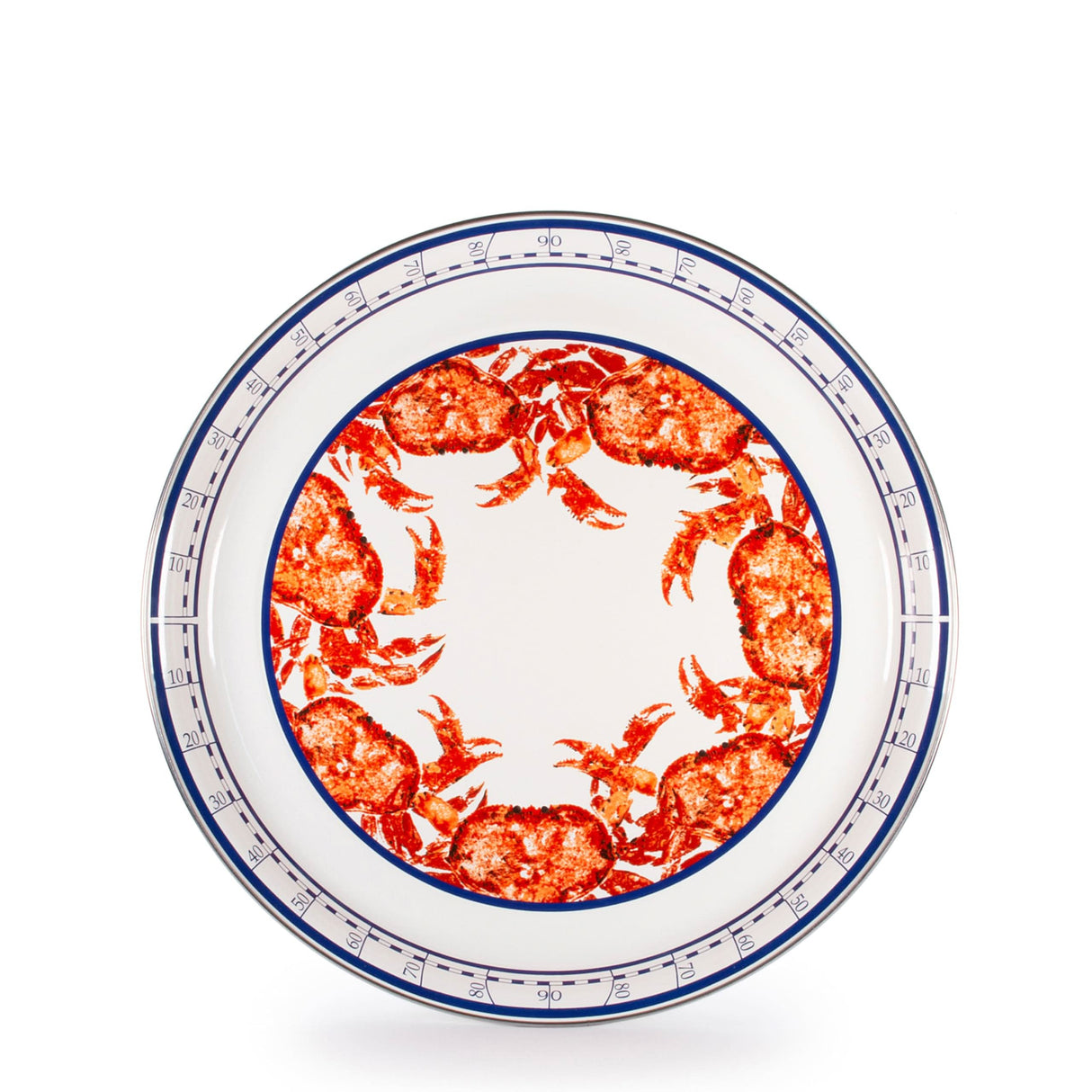 Golden Rabbit Enamelware Medium Tray