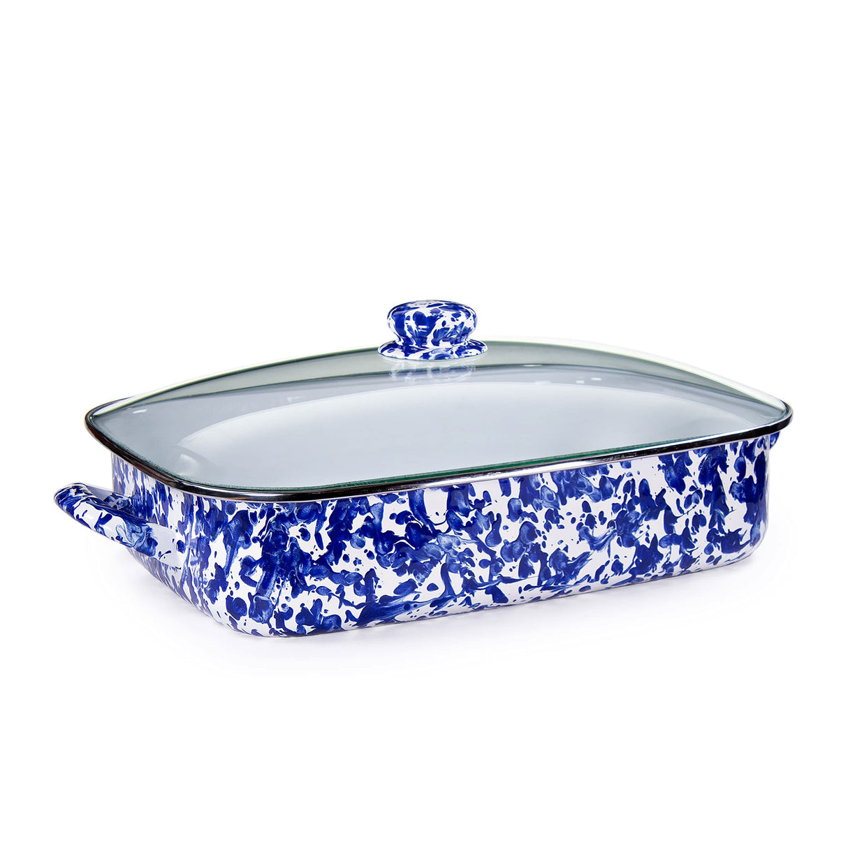 Golden Rabbit Enamelware 10.5qt Roasting Pan