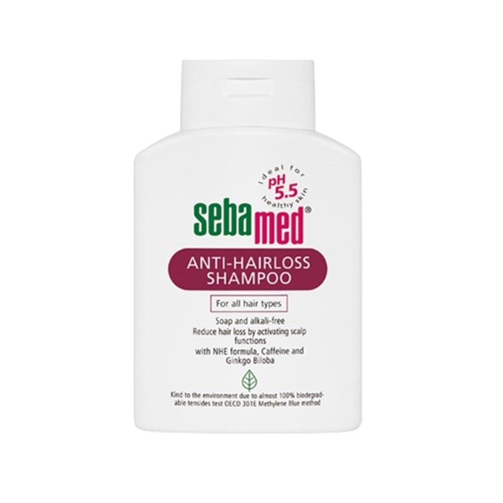 Sebamed Anti-Hairloss Shampoo 400ml - pH 5.5, Caffeine & Ginkgo Biloba for Hair Loss Treatment
