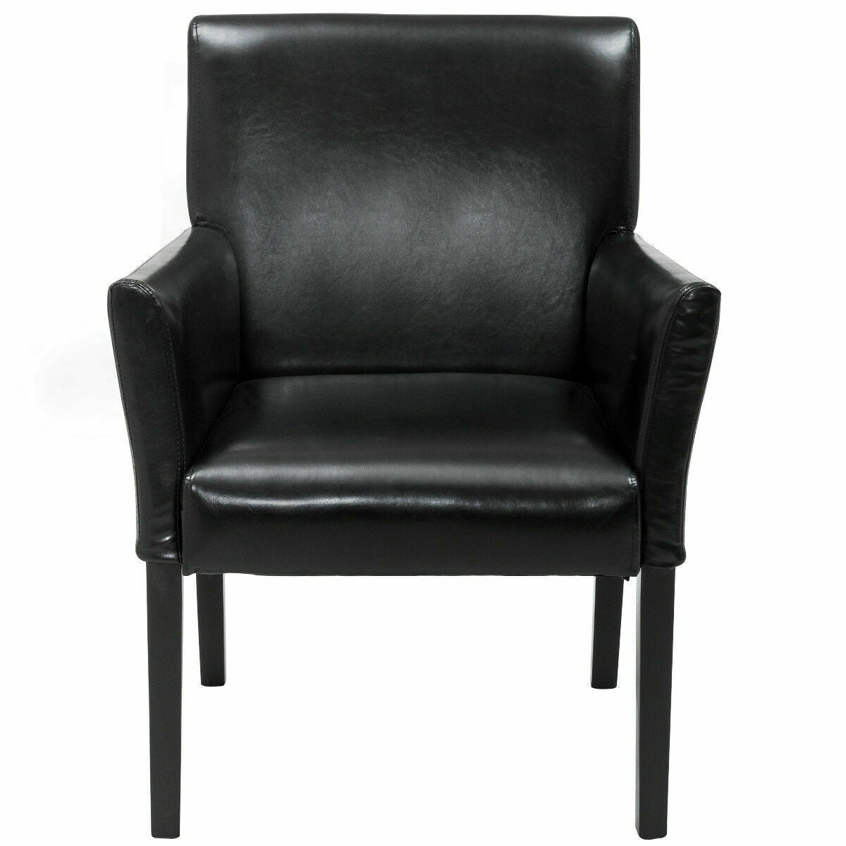 Sofá de sillón ejecutivo moderno de cuero sintético