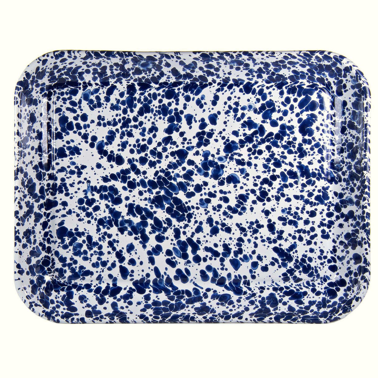 Golden Rabbit Enamelware Quarter Sheet Trays - Set of 2