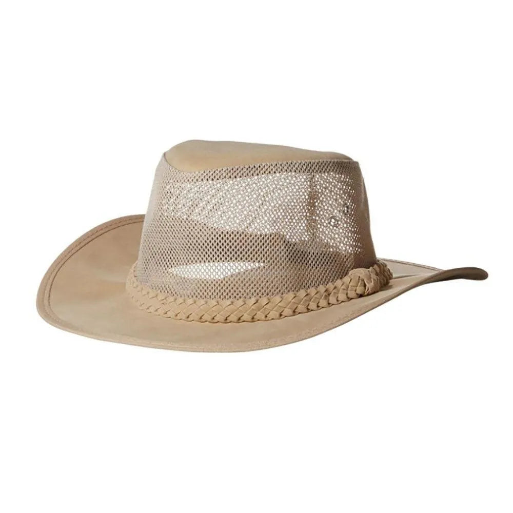 Dorfman Pacific Bush Soaker - Sombrero australiano de lona