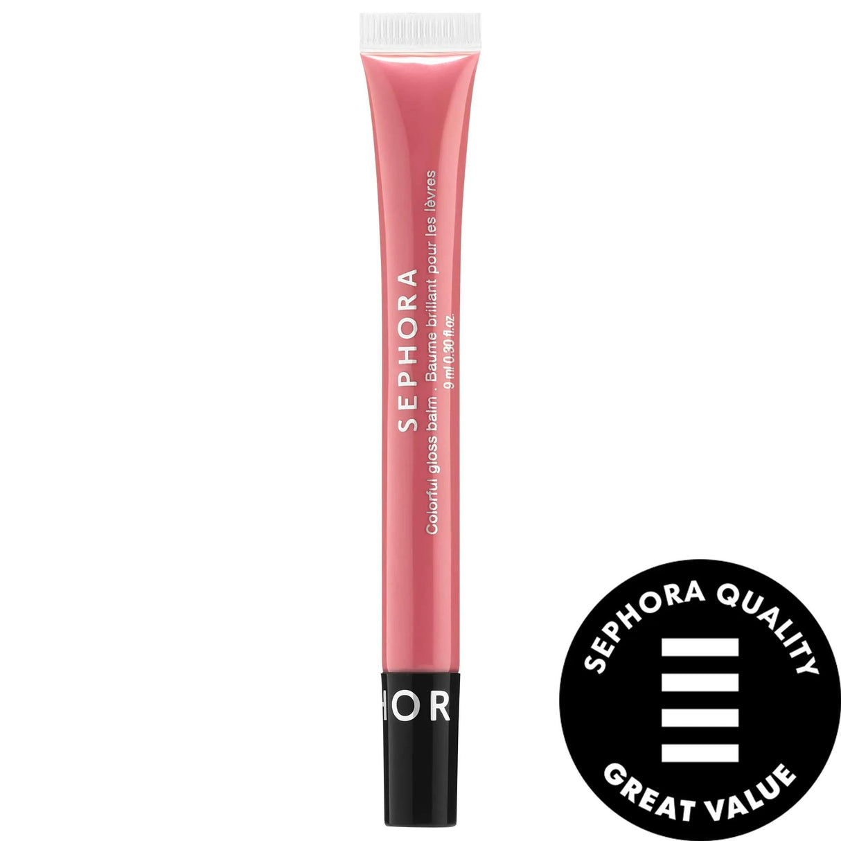 Sephora Lip Gloss Balm: Moisturizing, Non-Sticky, Paraben-Free Tinted Lip Care with Mango & Grapeseed Oils