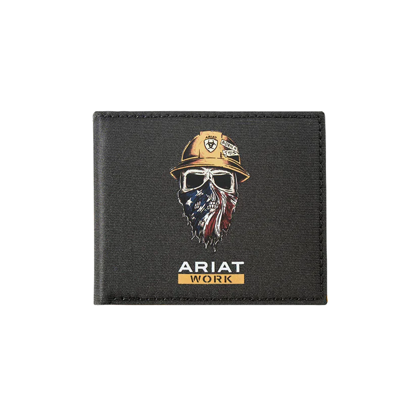 Ariat Born 4 This USA - Cartera plegable para hombre