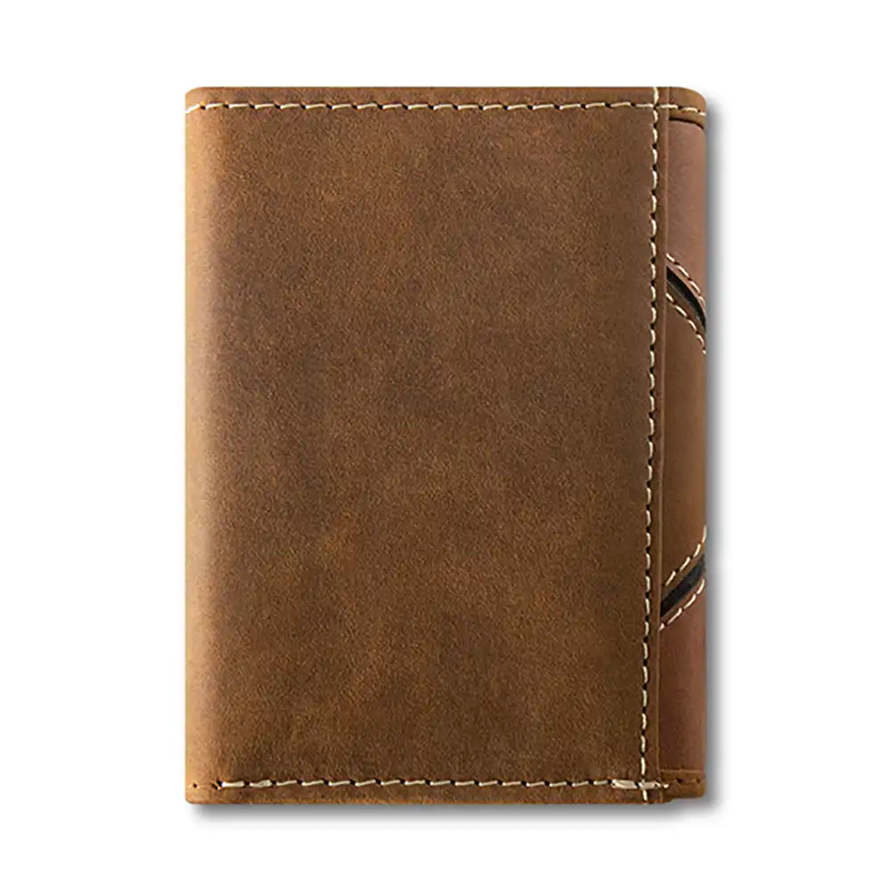 Ariat Patchwork Grabado - Cartera Trifold para Hombre