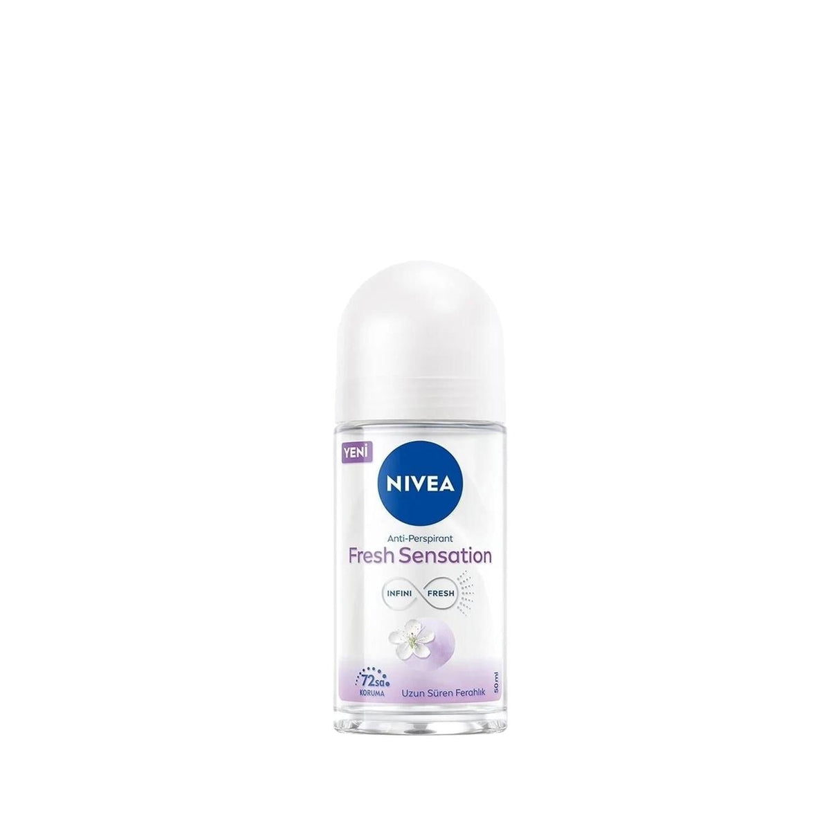 Nivea Fresh Sensation Roll-On Deodorant for Women, 50 ml - Long Lasting Freshness & Odor Protection
