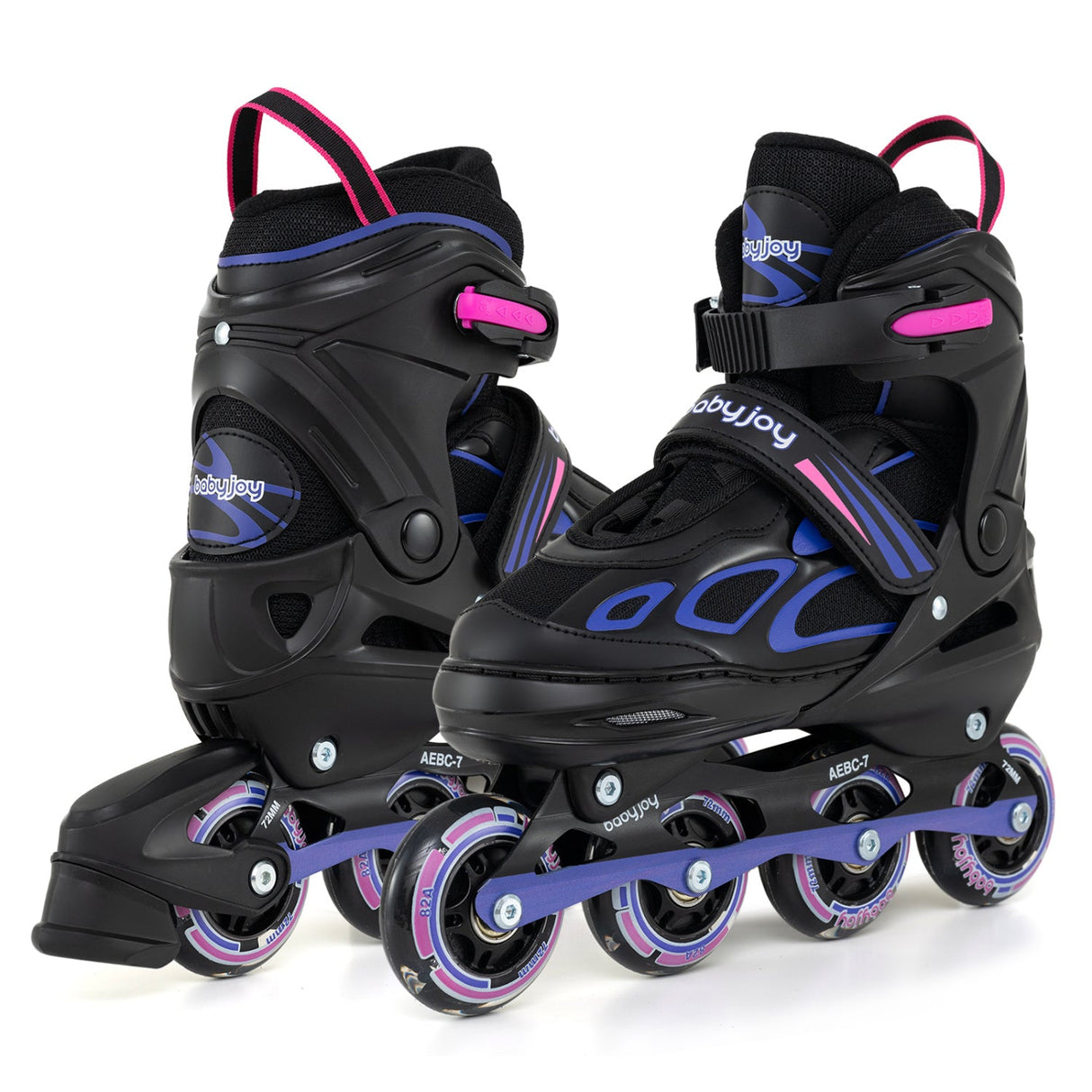 Patines en línea ajustables para niños - 4 tallas - Patín de cuchilla ajustable