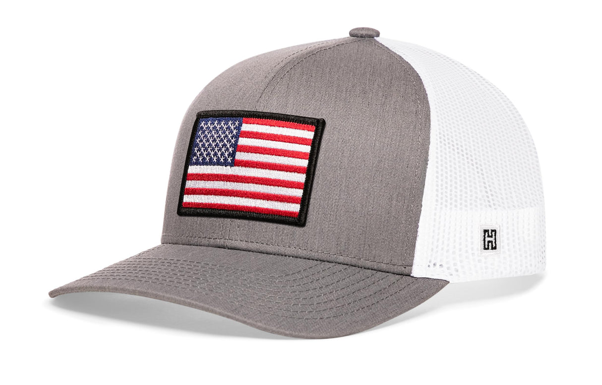 American Flag Trucker Hat | USA Snapback
