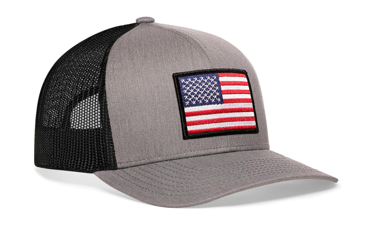 American Flag Trucker Hat | USA Snapback