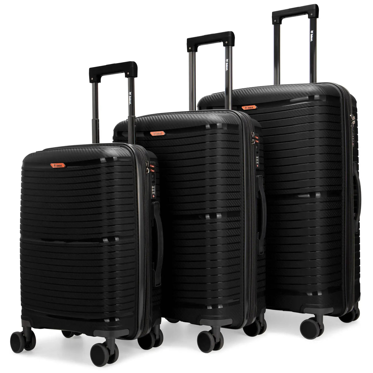 Set de equipaje rígido extensible de 3 piezas Trencher