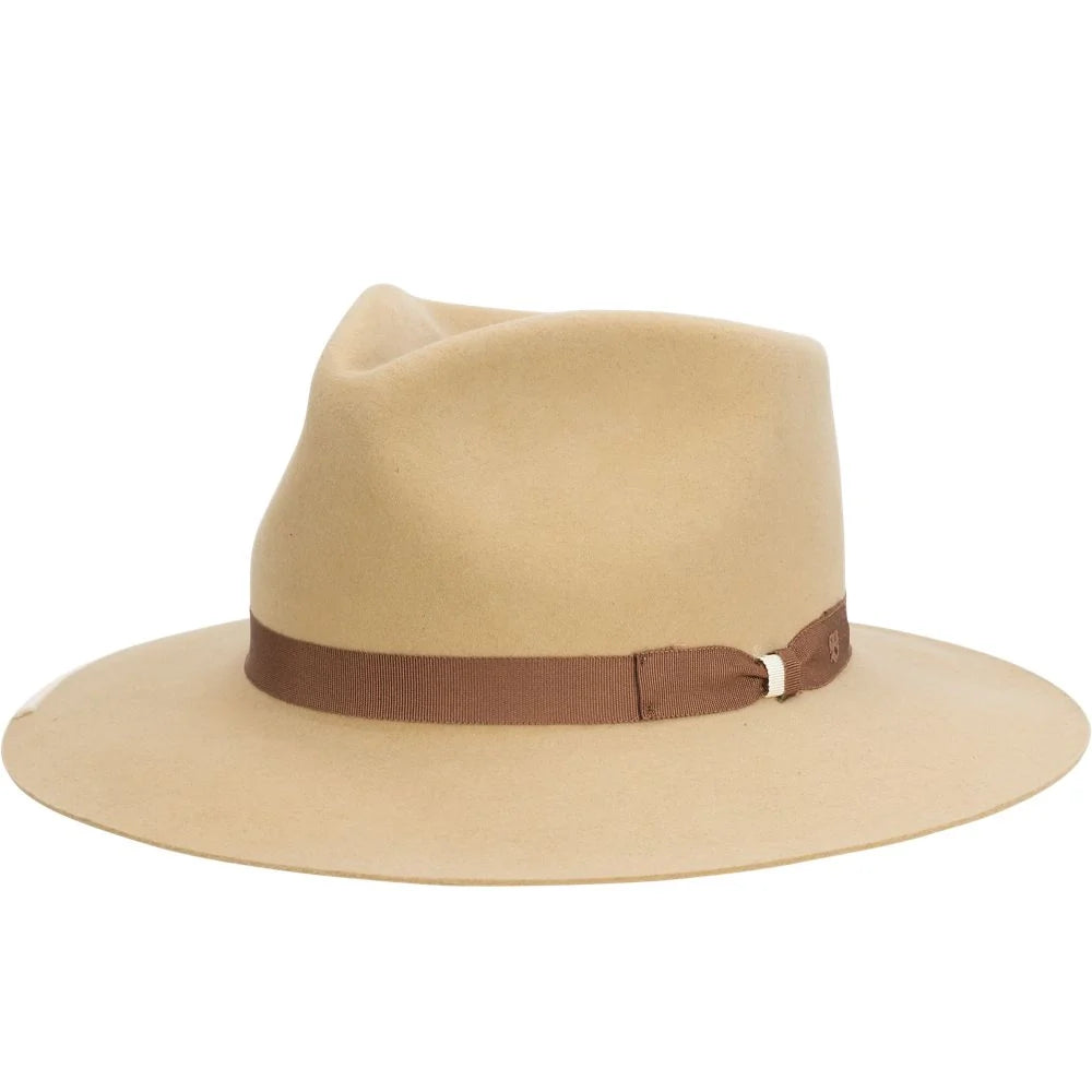 Biltmore Wright - Sombrero Fedora de Fieltro de Pelo Premium de Ala Ancha