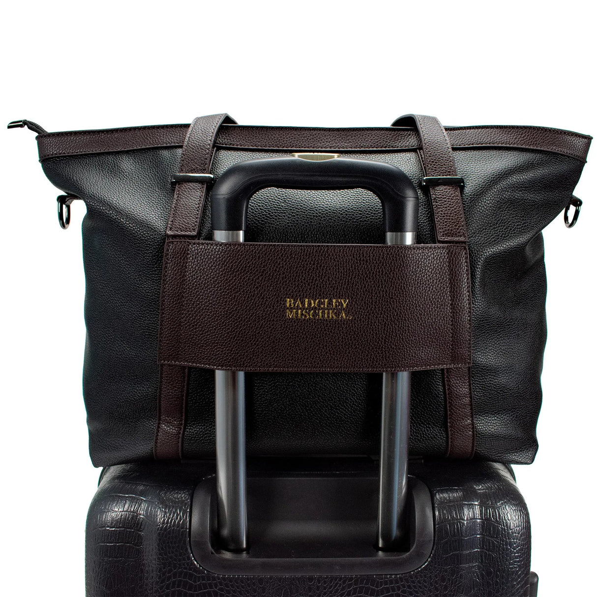 Bolsa de viaje tipo duffel de piel vegana Anna XL