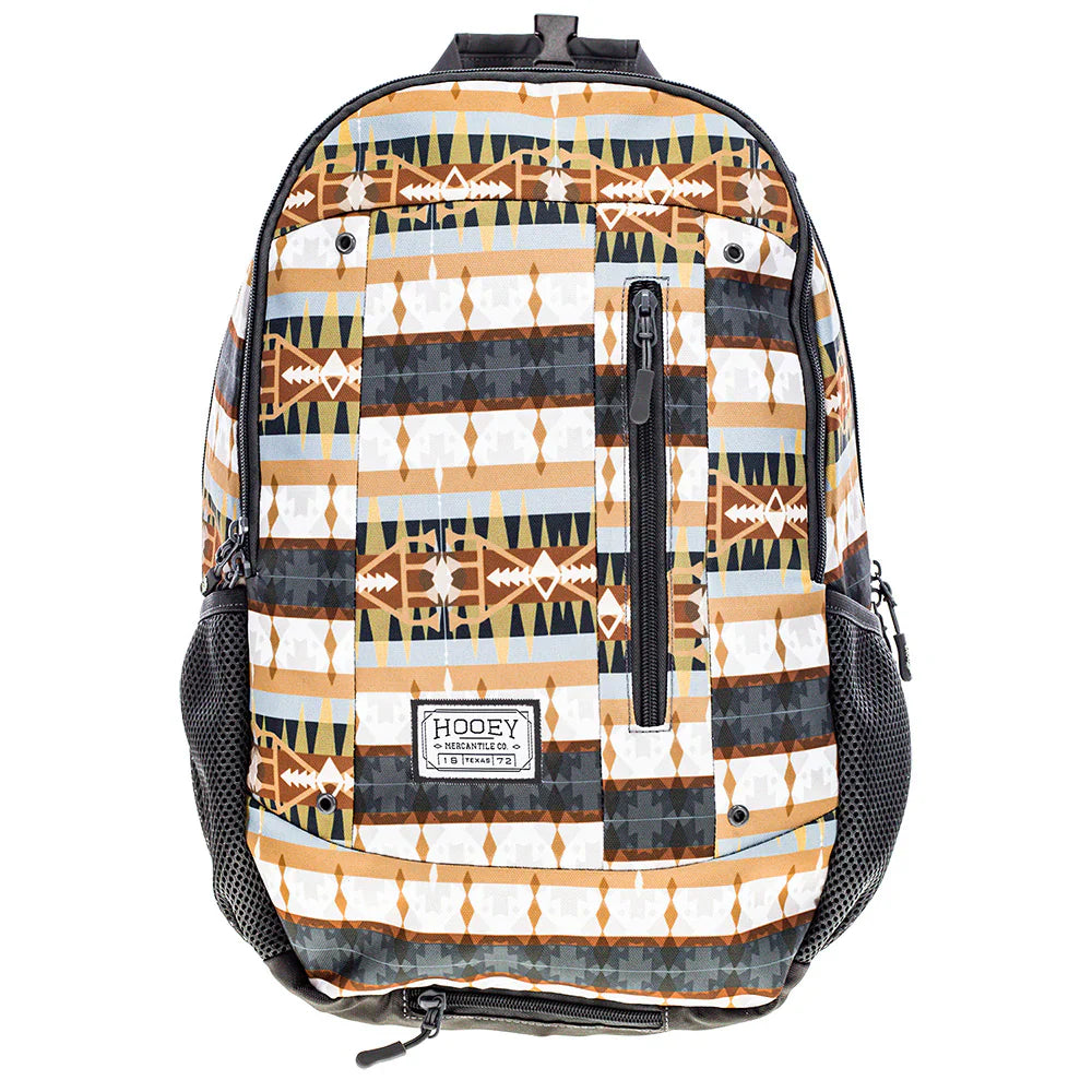 Mochila HOOey "Rockstar" con estampado Comanche (carbón/bronceado)