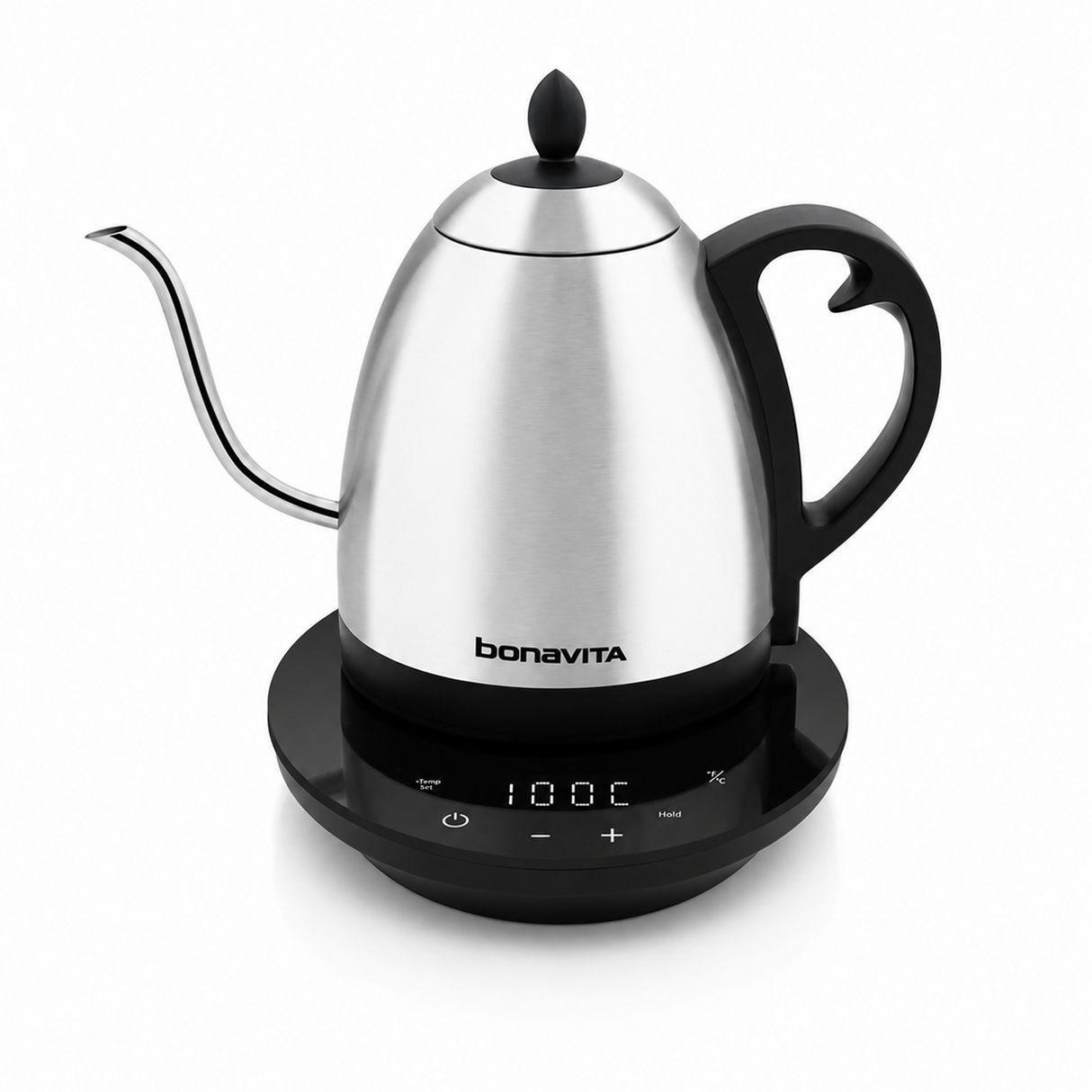 Hervidor Eléctrico de Temperatura de Precisión de Cuello de Cisne Bonavita Cosmopolitan 1.0L