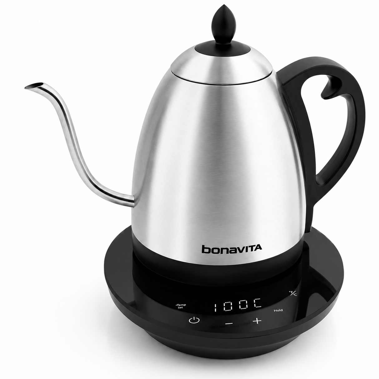 Hervidor Eléctrico de Temperatura de Precisión de Cuello de Cisne Bonavita Cosmopolitan 1.0L