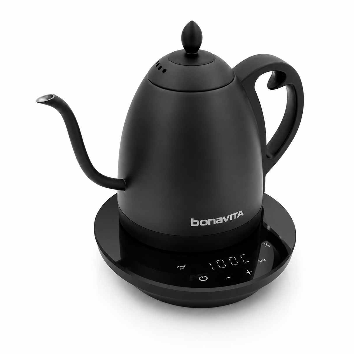 Hervidor Eléctrico de Temperatura de Precisión de Cuello de Cisne Bonavita Cosmopolitan 1.0L