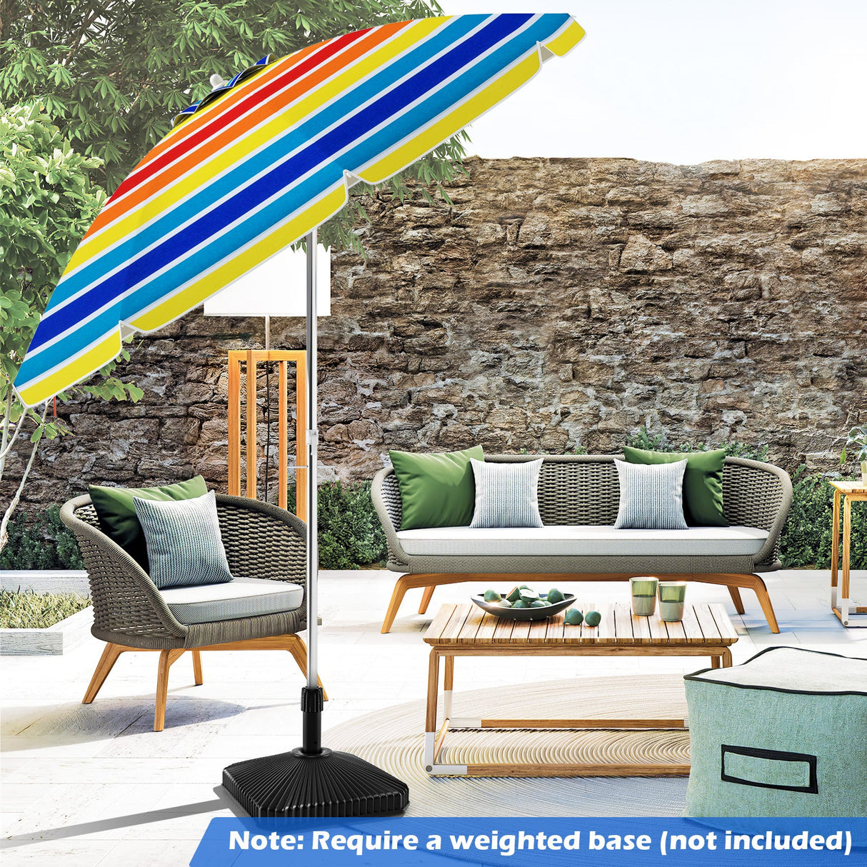 6.5 Feet Beach Umbrella with