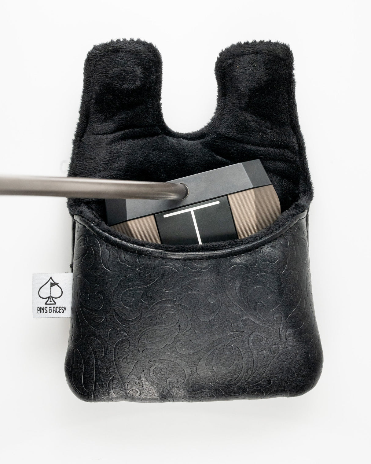 Funda para putter de mazo con eje central Blackout As de Picas