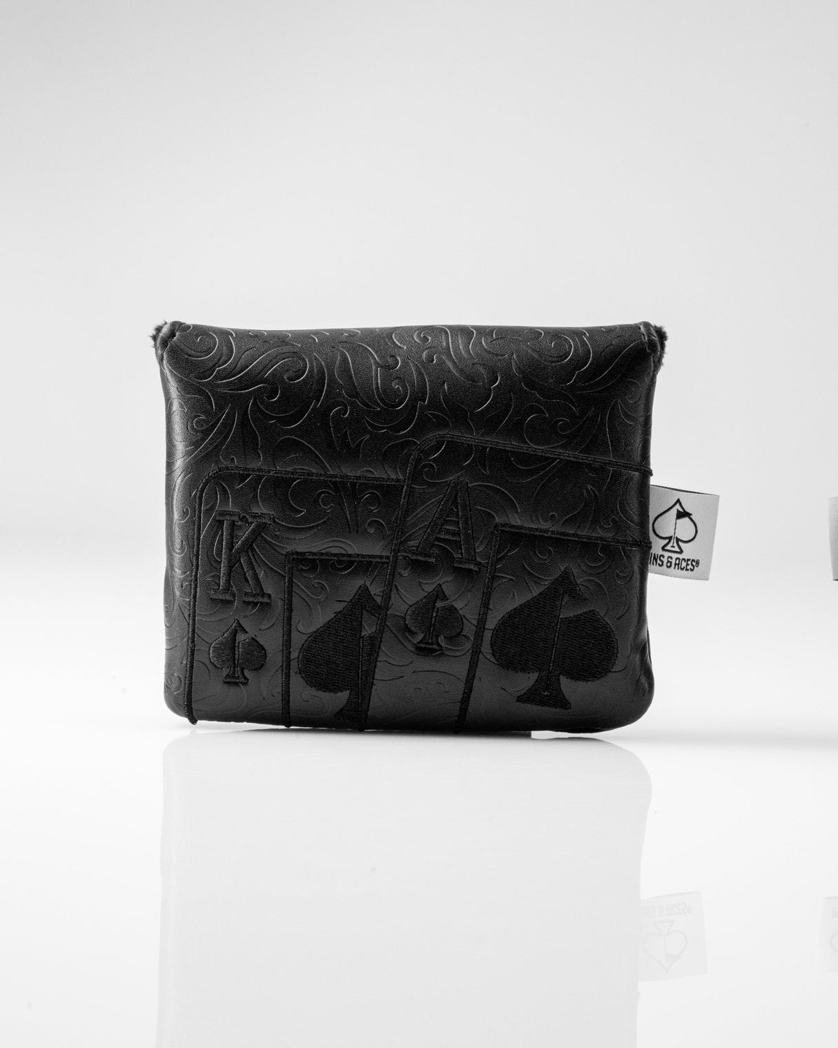 Funda para putter de mazo con eje central Blackout As de Picas