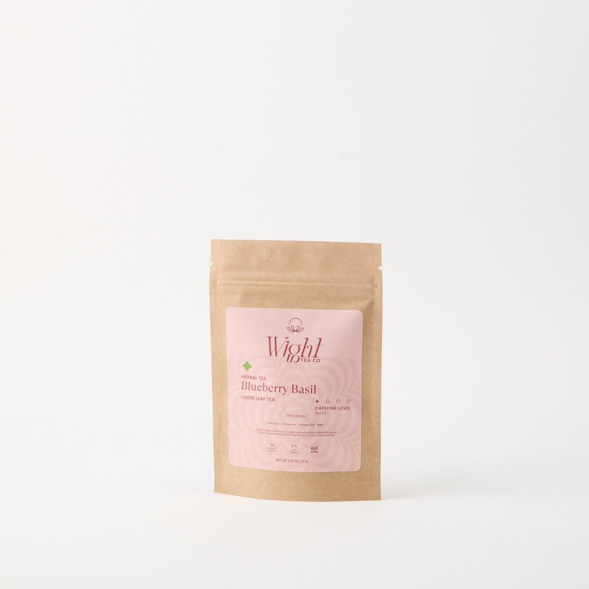 Rooibos de arándanos y albahaca