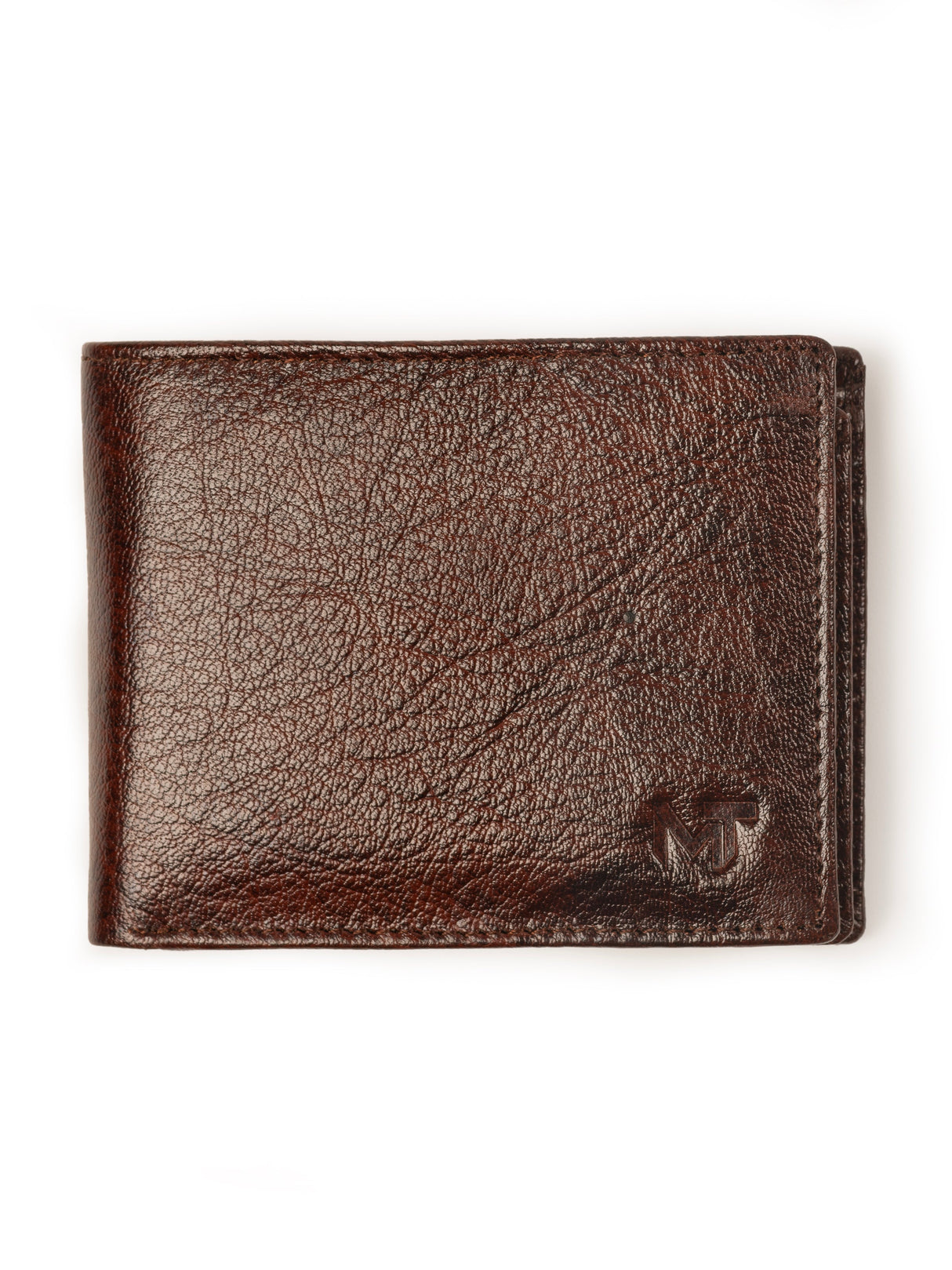 Cartera café elegante y ajustada