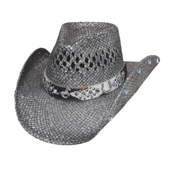 Bullhide enfrentando miedos - Sombrero vaquero de paja