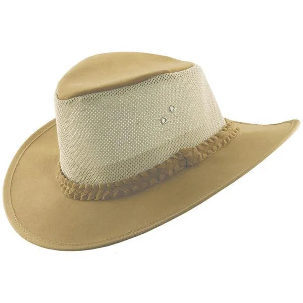 Dorfman Pacific Bush Soaker - Sombrero australiano de lona