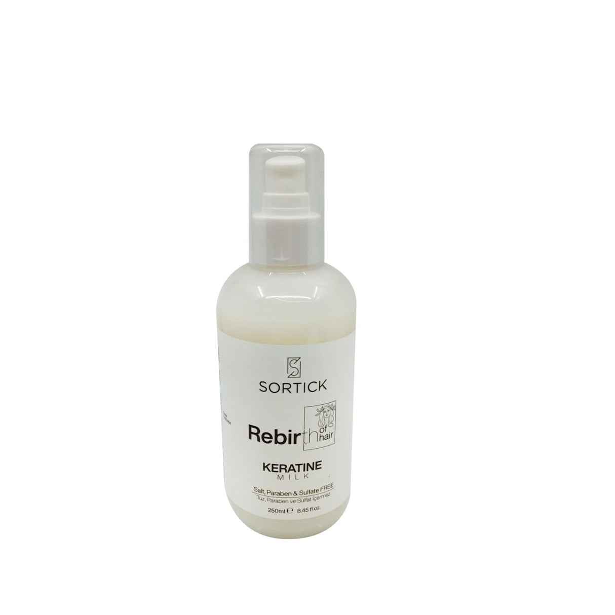Sortick Keratin Hair Treatment - Professional Keratin Milk for Nourishing and Repairing Hair, 8.45 fl oz
