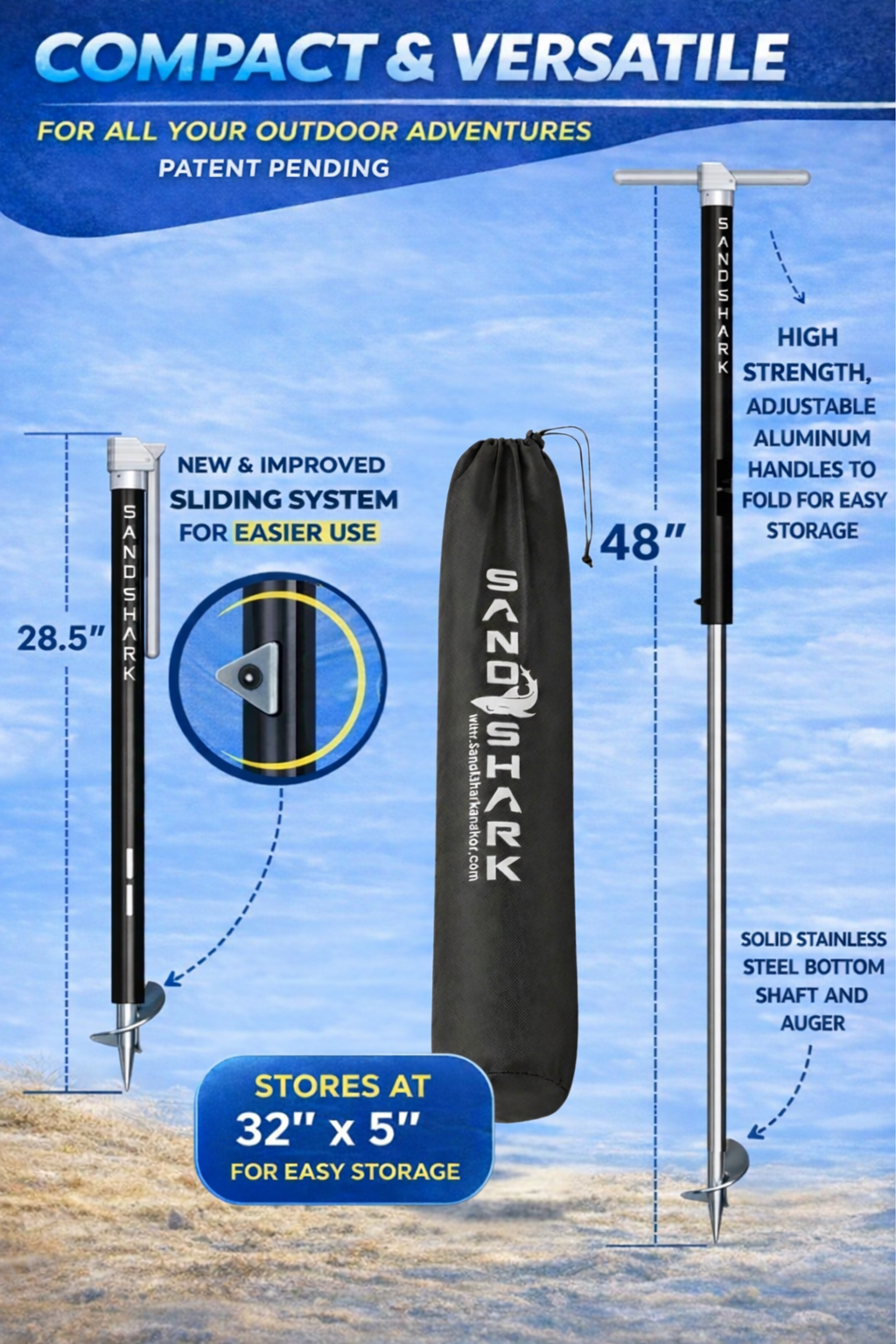 Ultimate Large - Hélice de primera calidad para barcos y pontones, de acero inoxidable (29"-48", caja)