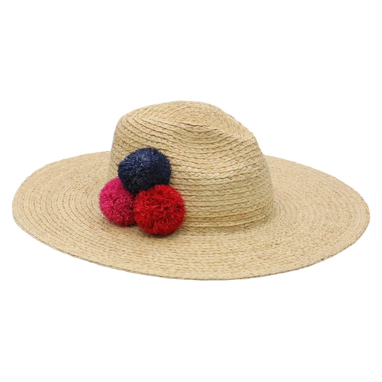 Peter Grimm Coral - Sombrero de paja de ala ancha