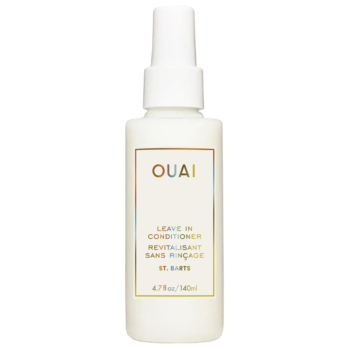 OUAI St. Barts Leave-In Conditioner: Detangle, Hydrate & Frizz Control - Heat Protection Up to 450¡F - Tropical Scented Hair Perfection