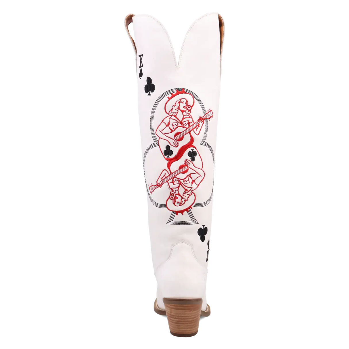 Dingo King of Clubs - Botas vaqueras de cuero para mujer