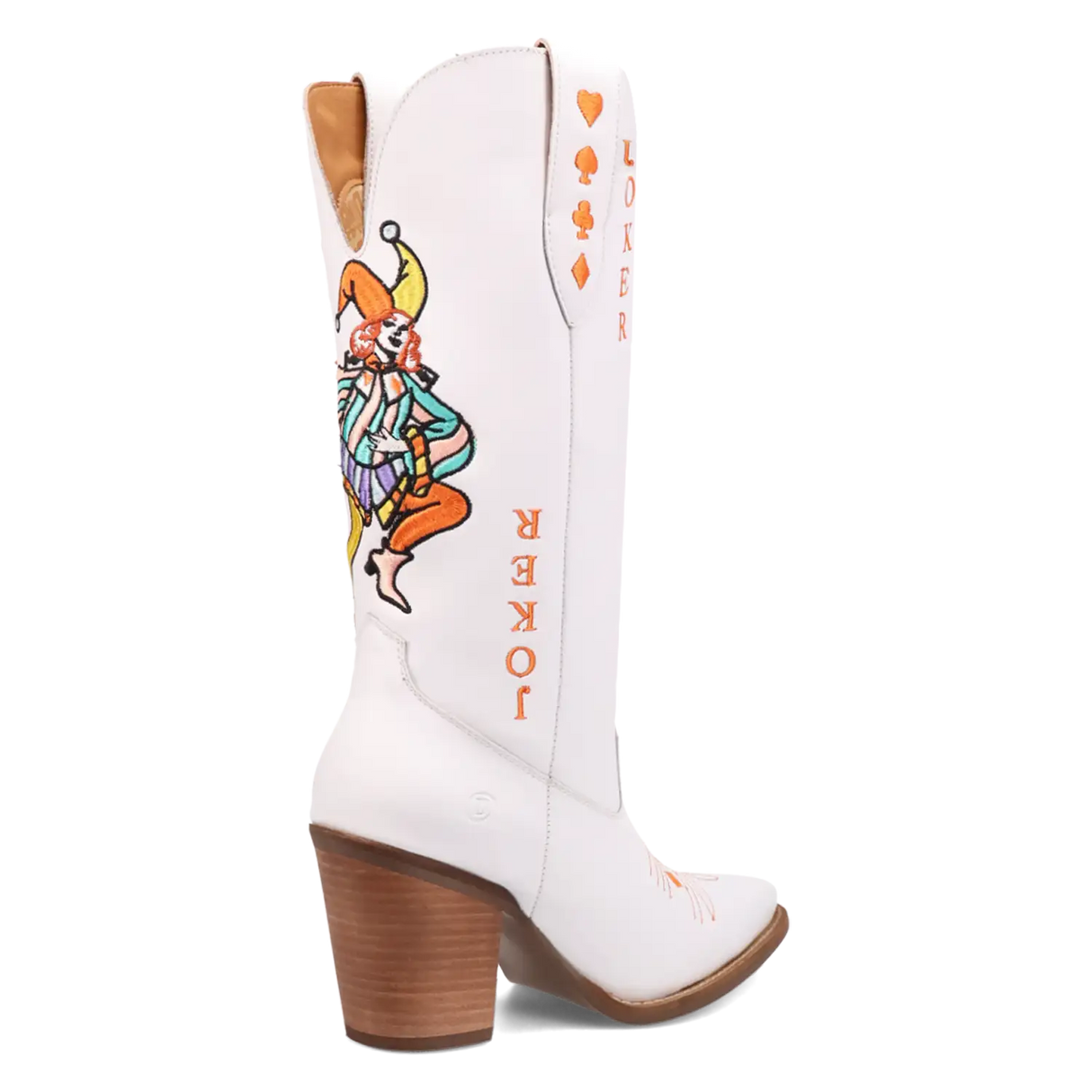 Dingo Joker - Botas vaqueras de cuero para mujer