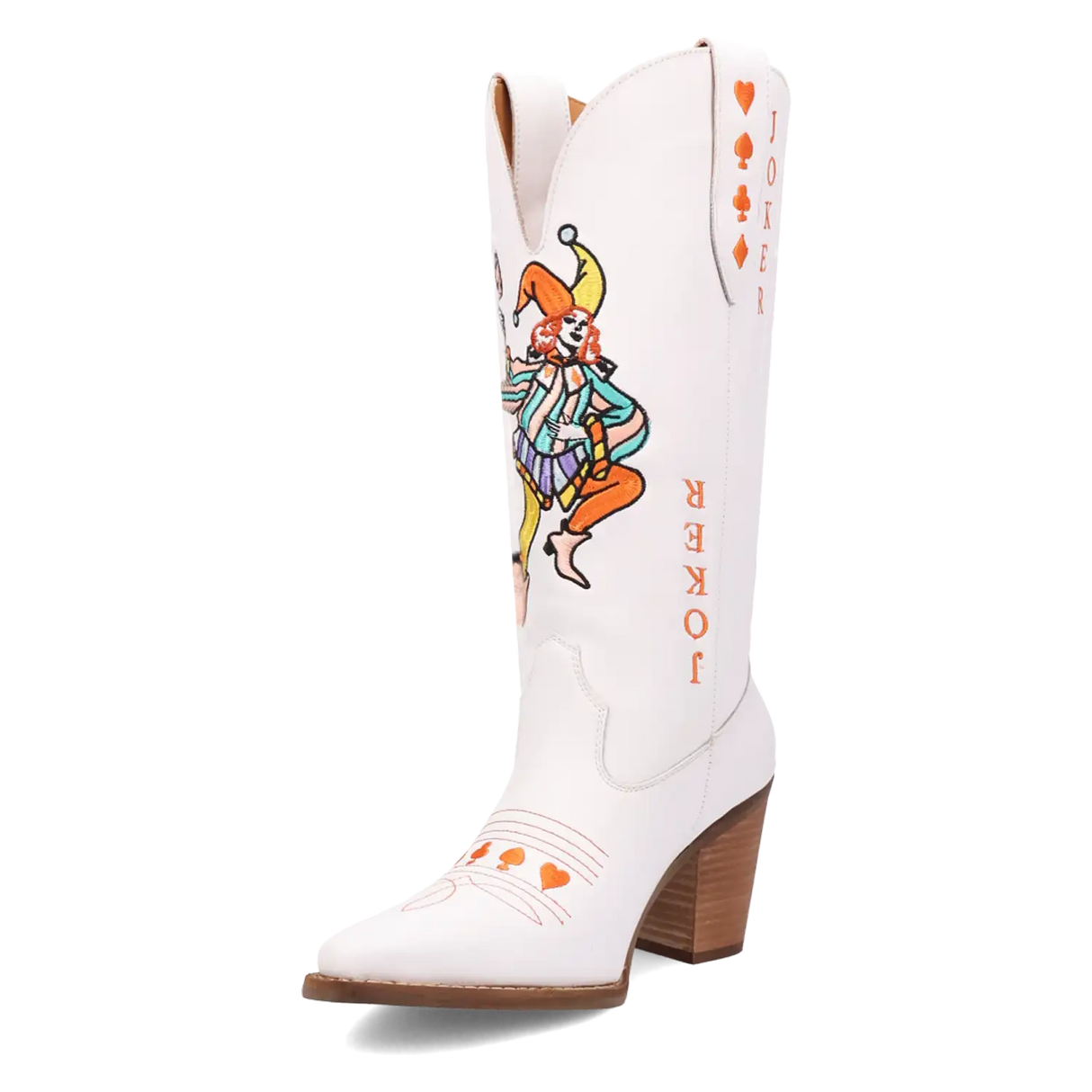 Dingo Joker - Botas vaqueras de cuero para mujer